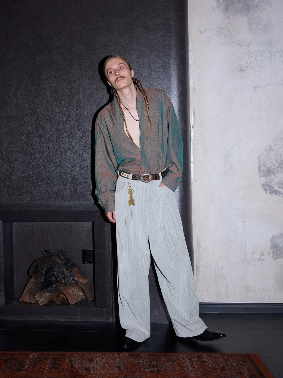 Atelier Column Trousers - Private property 