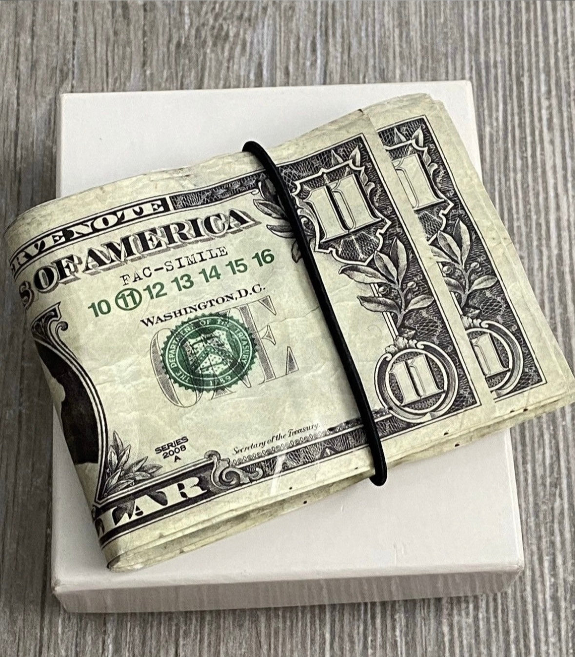 Maison Margiela $11 Dollar Bill Artisanal
Wallet - Private property 