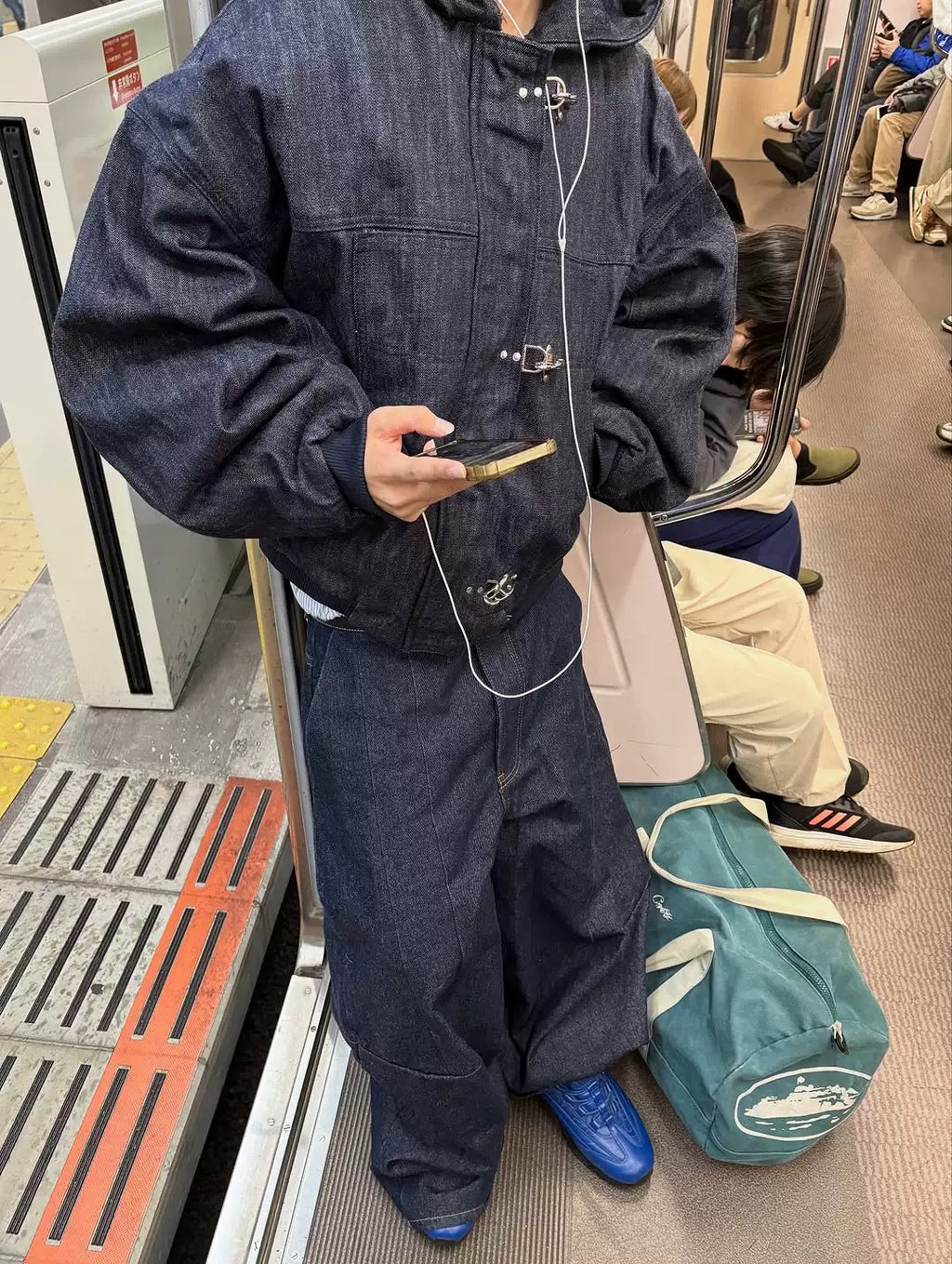 Archive Denim Toggle Jacket - Private property 