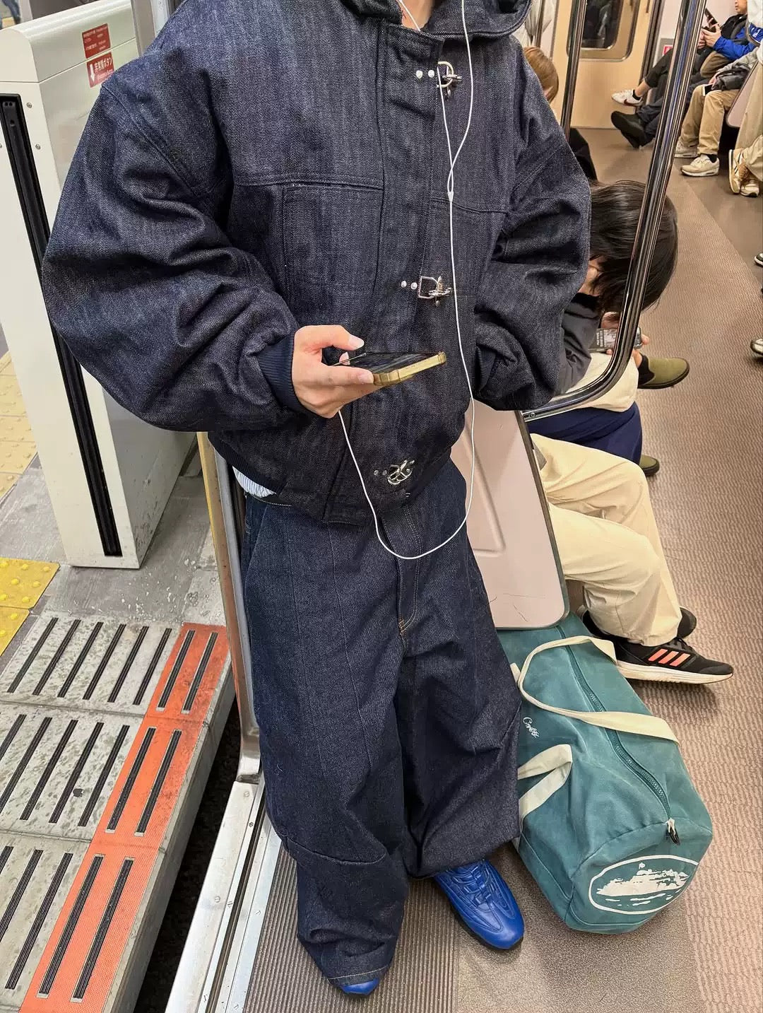 Archive Denim Toggle Jacket - Private property 