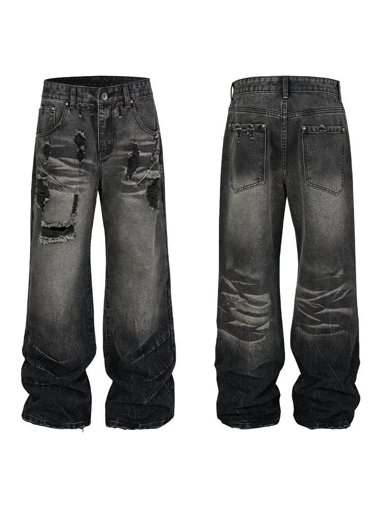 Dark washed denim - Private property 