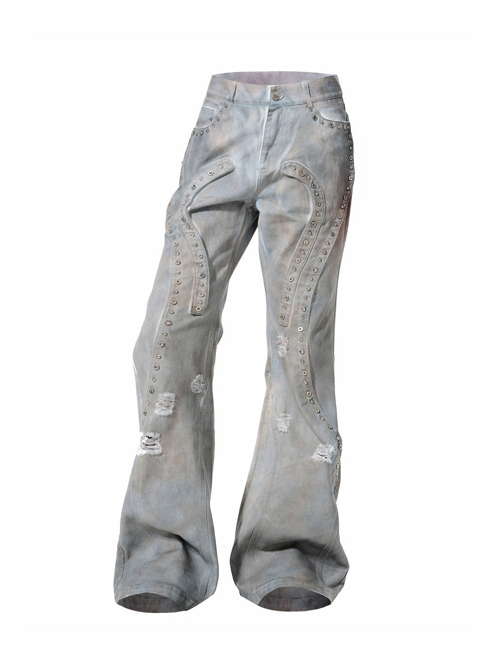 Denim stud pants - Private property 