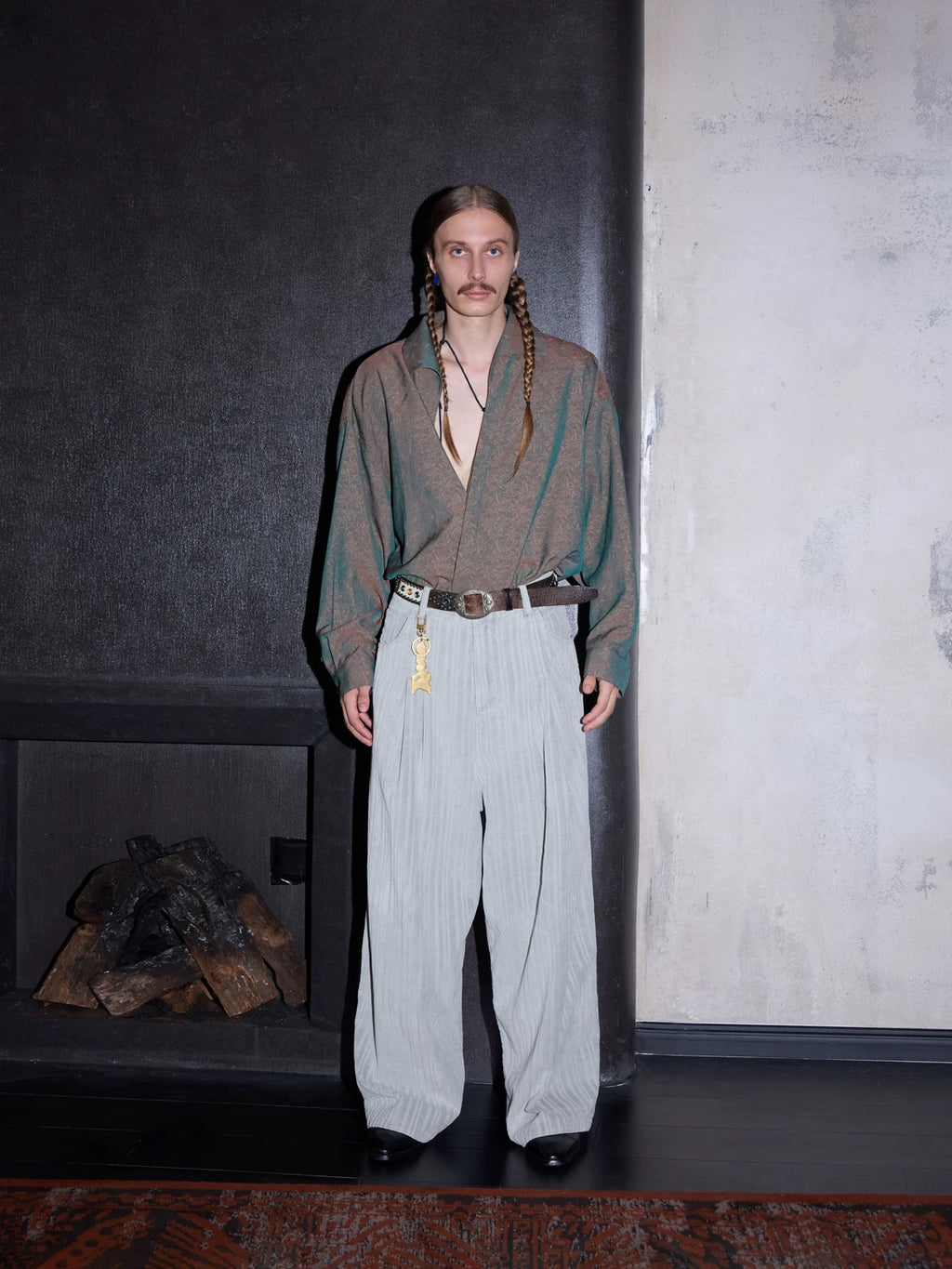 Atelier Column Trousers - Private property 