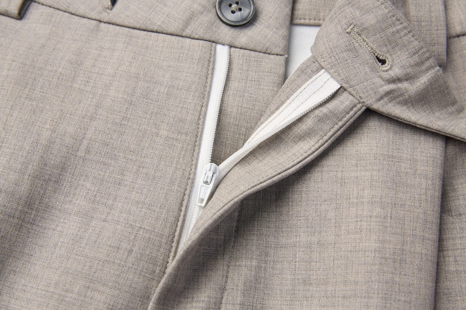 Modern Tailored Wide-Leg Shorts Grey - Private property 