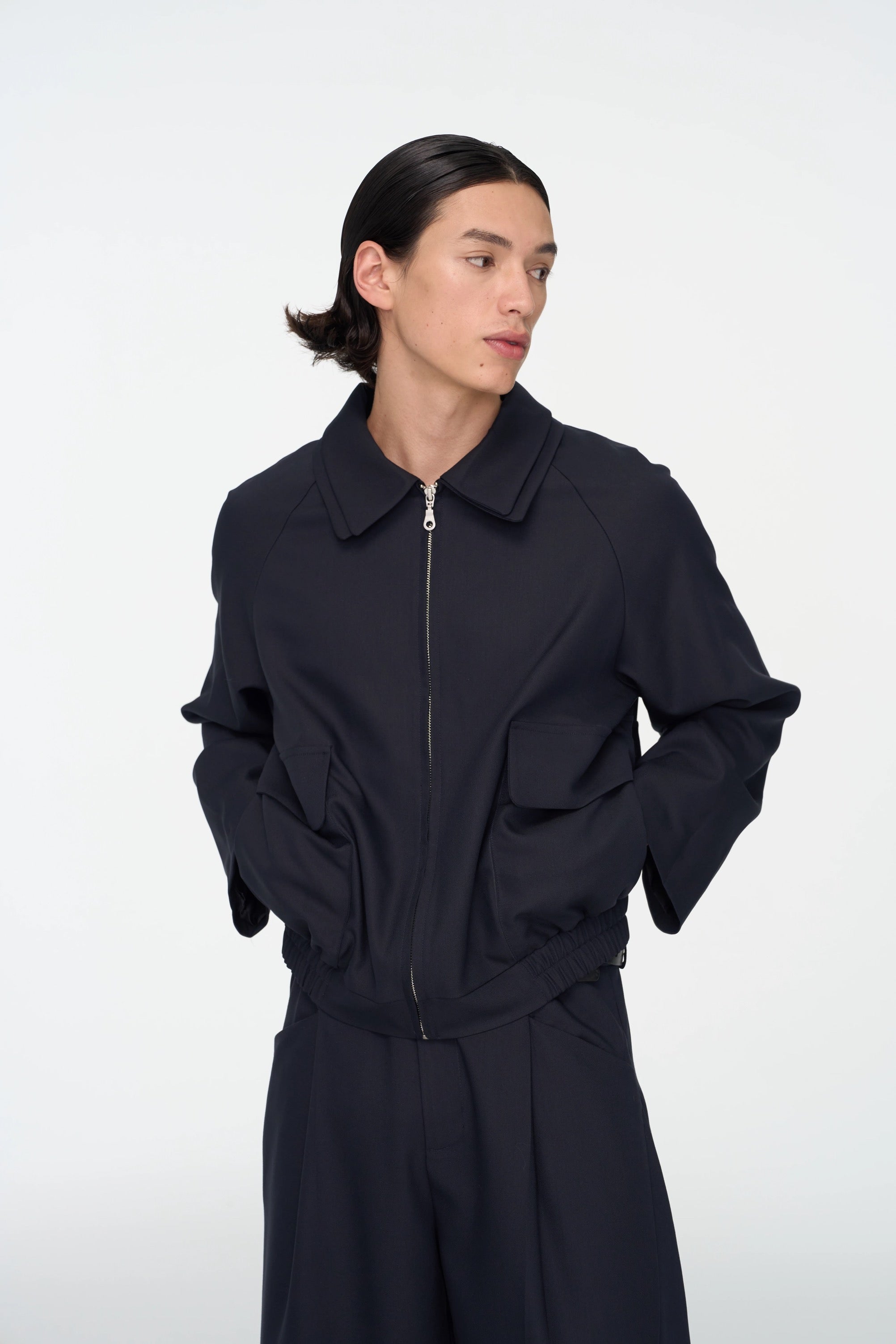 ARCHIVE BLACK FORM JACKET - Private property 