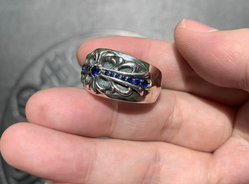 Chrome hearts rings with diamond gemstone - Private property 