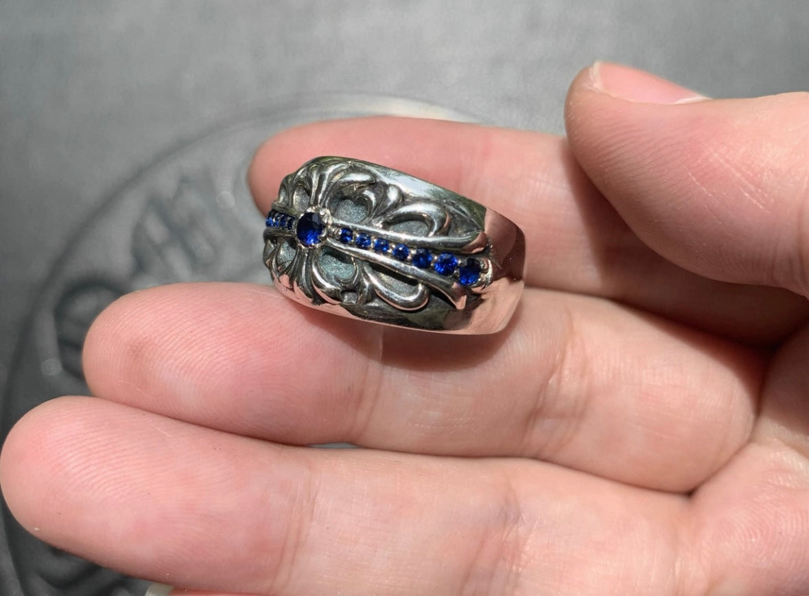 Chrome hearts rings with diamond gemstone - Private property 