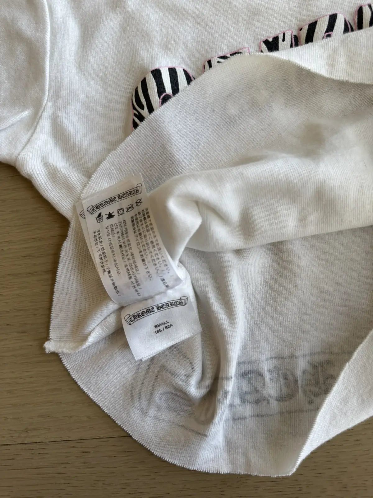 Chrome hearts "deadly doll " crop top - Private property 