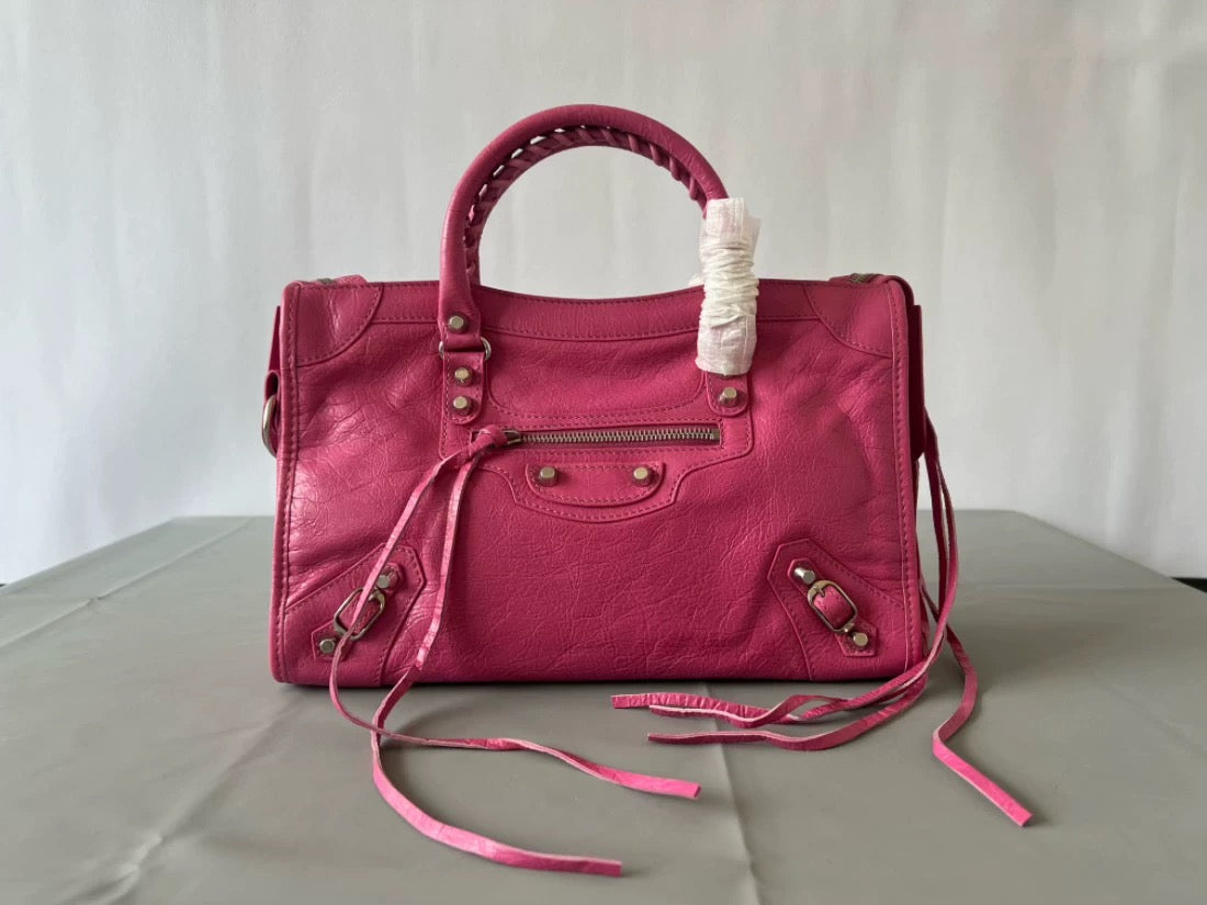 Balenciaga city leather stud bag - Private property 