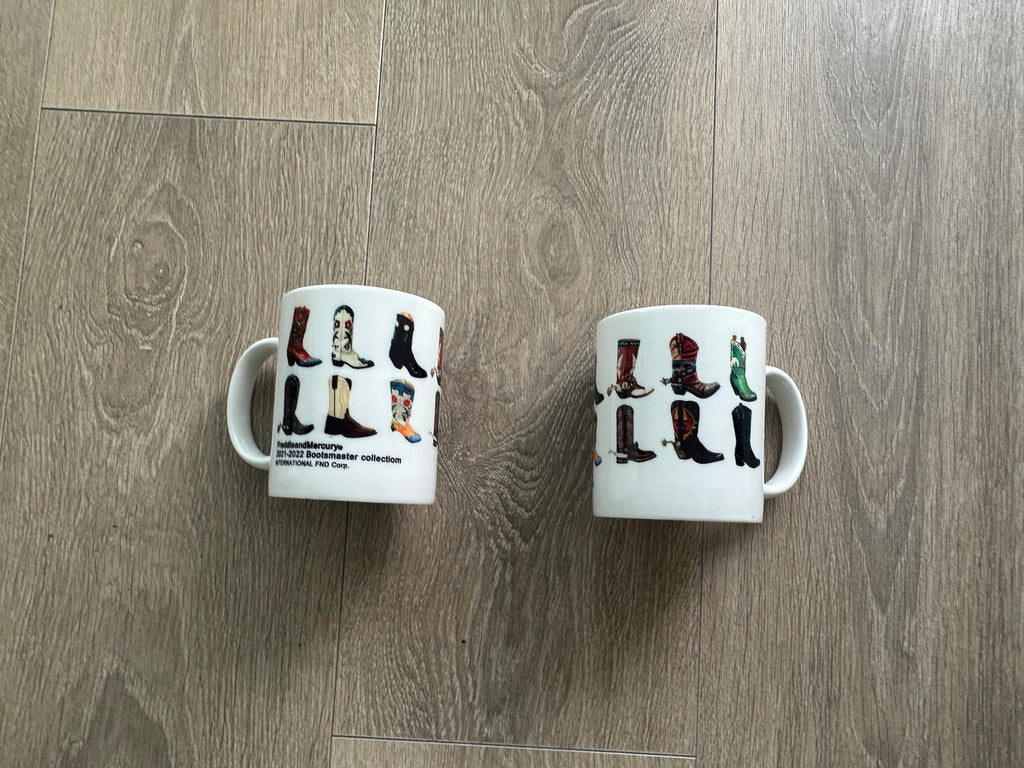 Vintage boots graph mug *limited only* - Private property 