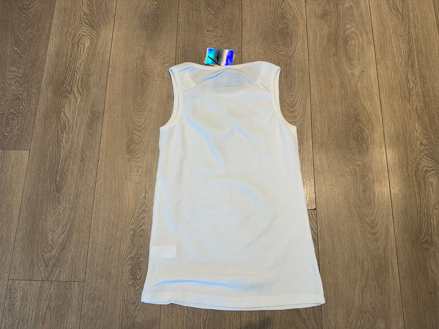 White Corteiz  tank vest top - Private property 