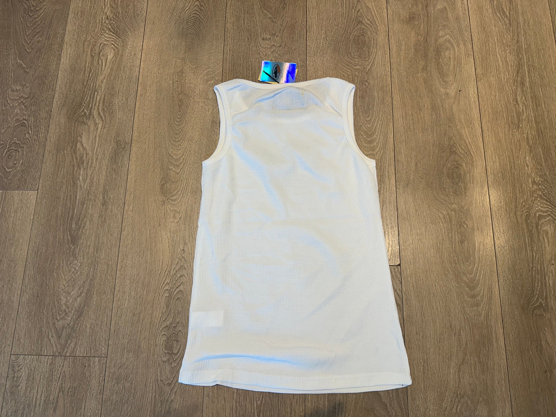 White Corteiz  tank vest top - Private property 