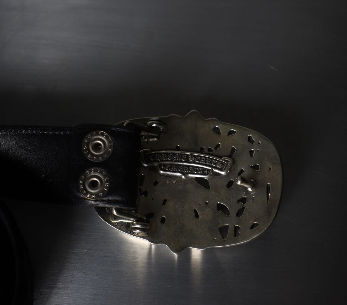 Chrome hearts cemetery cross belt - Private property 