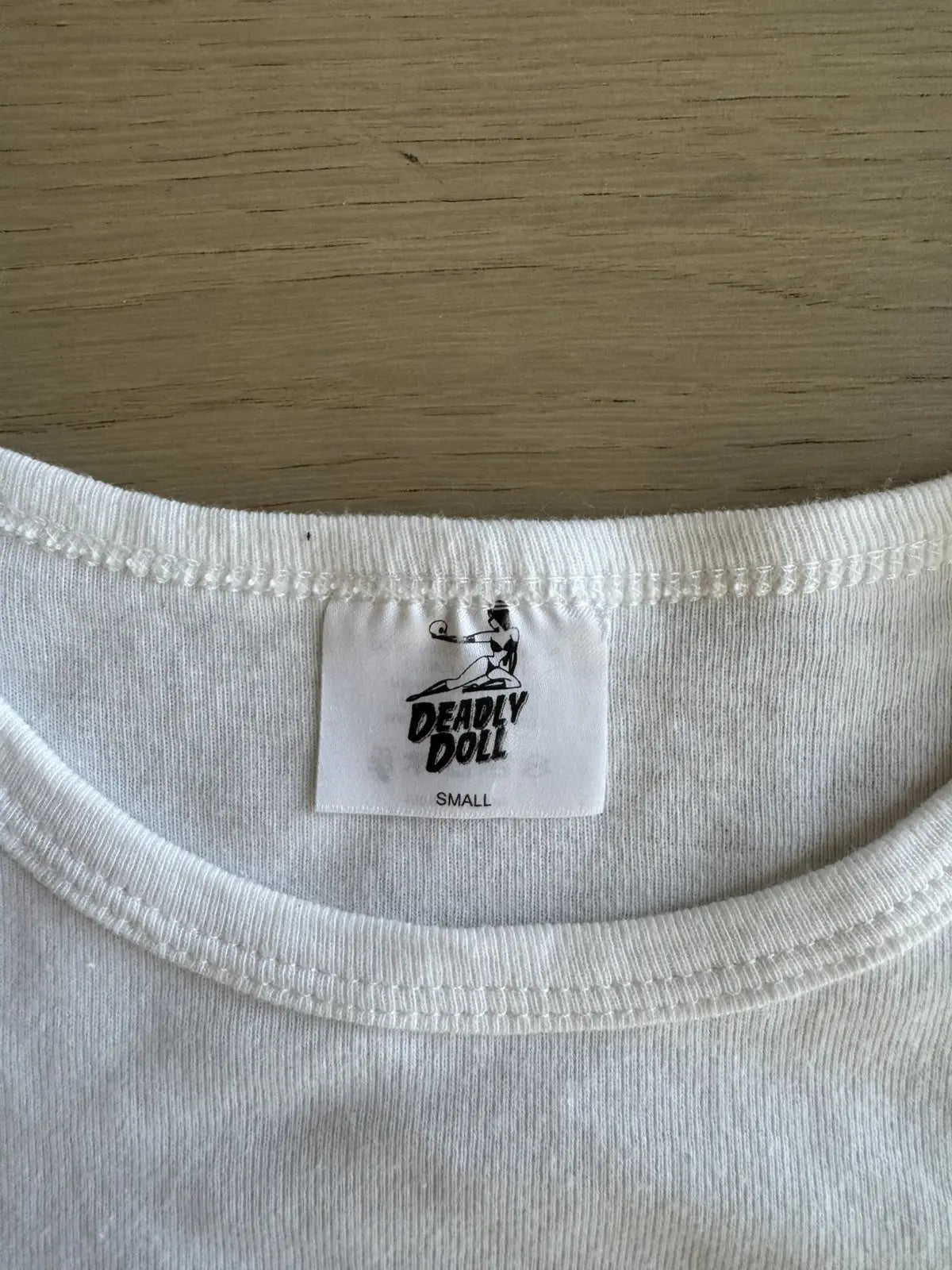 Chrome hearts "deadly doll " crop top - Private property 