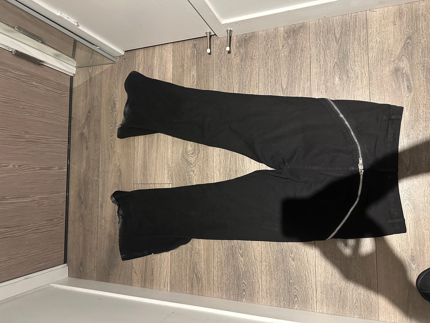Rick Owen’s banana cut bolan jeans - Private property 