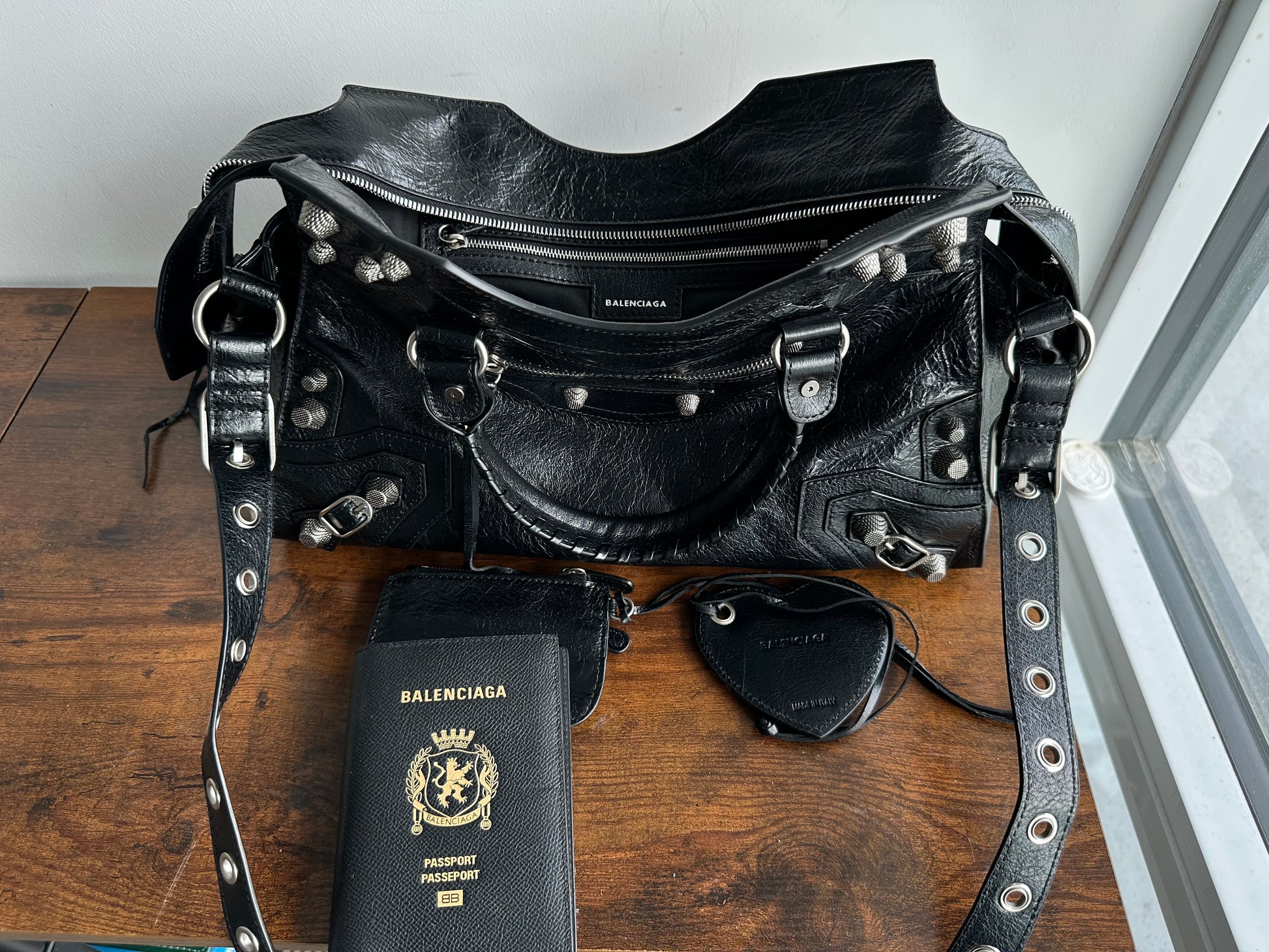 Balenciaga city le cargole stud bag - Private property 