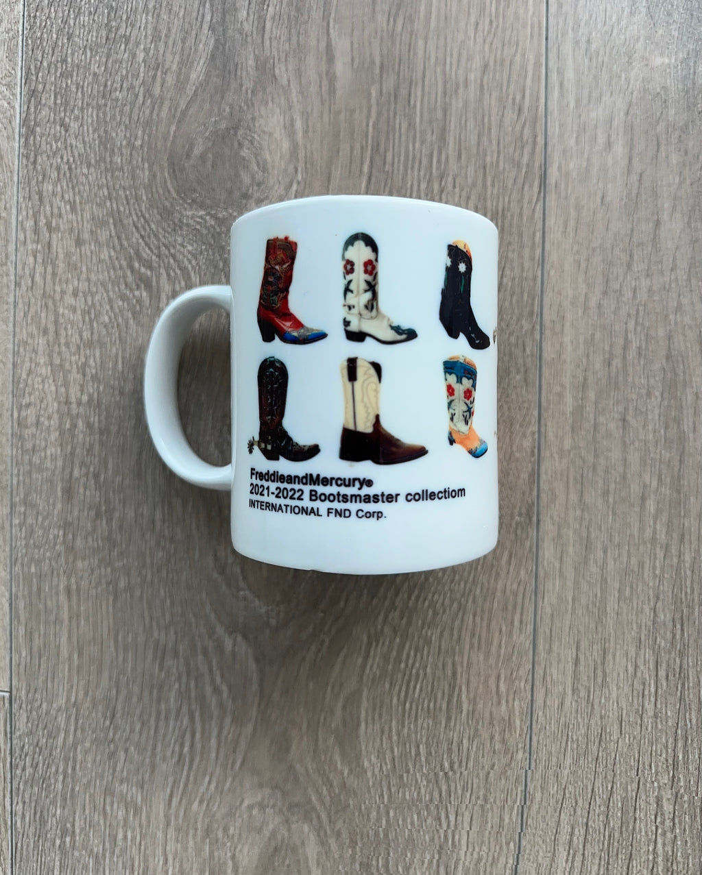 Vintage boots graph mug *limited only* - Private property 