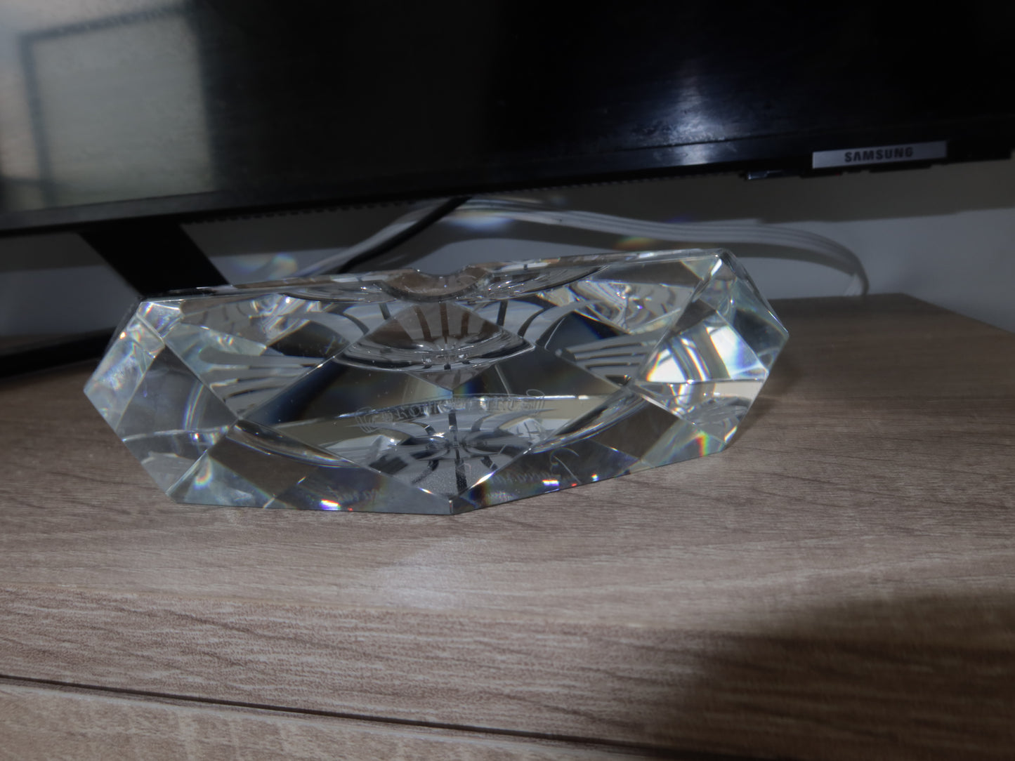 Chrome hearts baccarat glass ash tray - Private property 