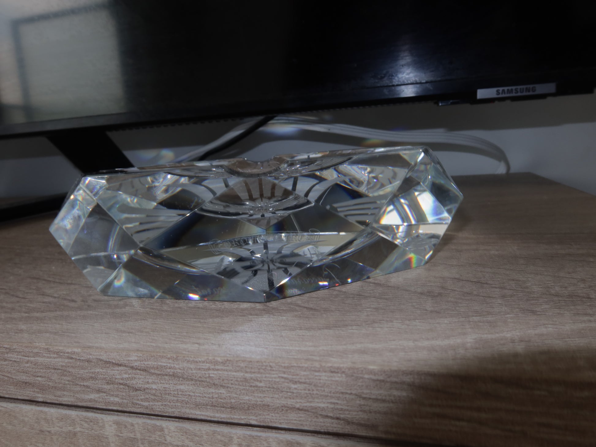 Chrome hearts baccarat glass ash tray - Private property 
