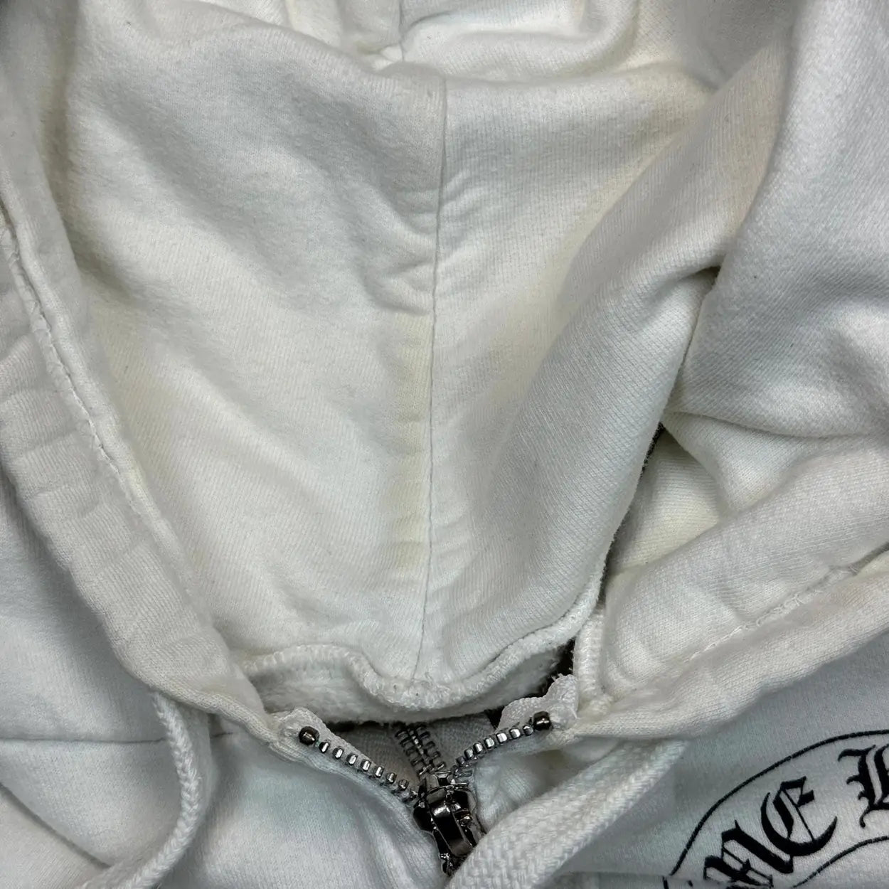 White  chrome hearts zip up - Private property 