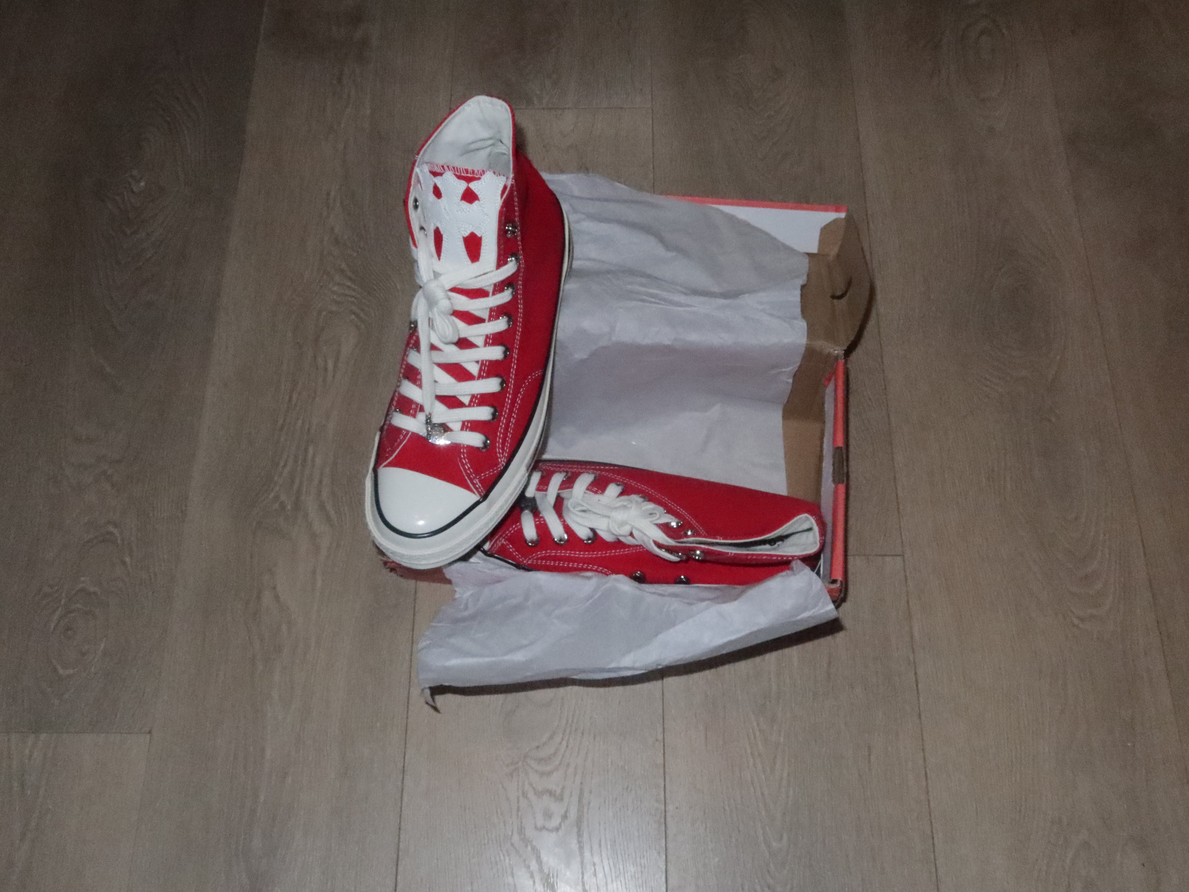 Chrome hearts red all stars converse - Private property 