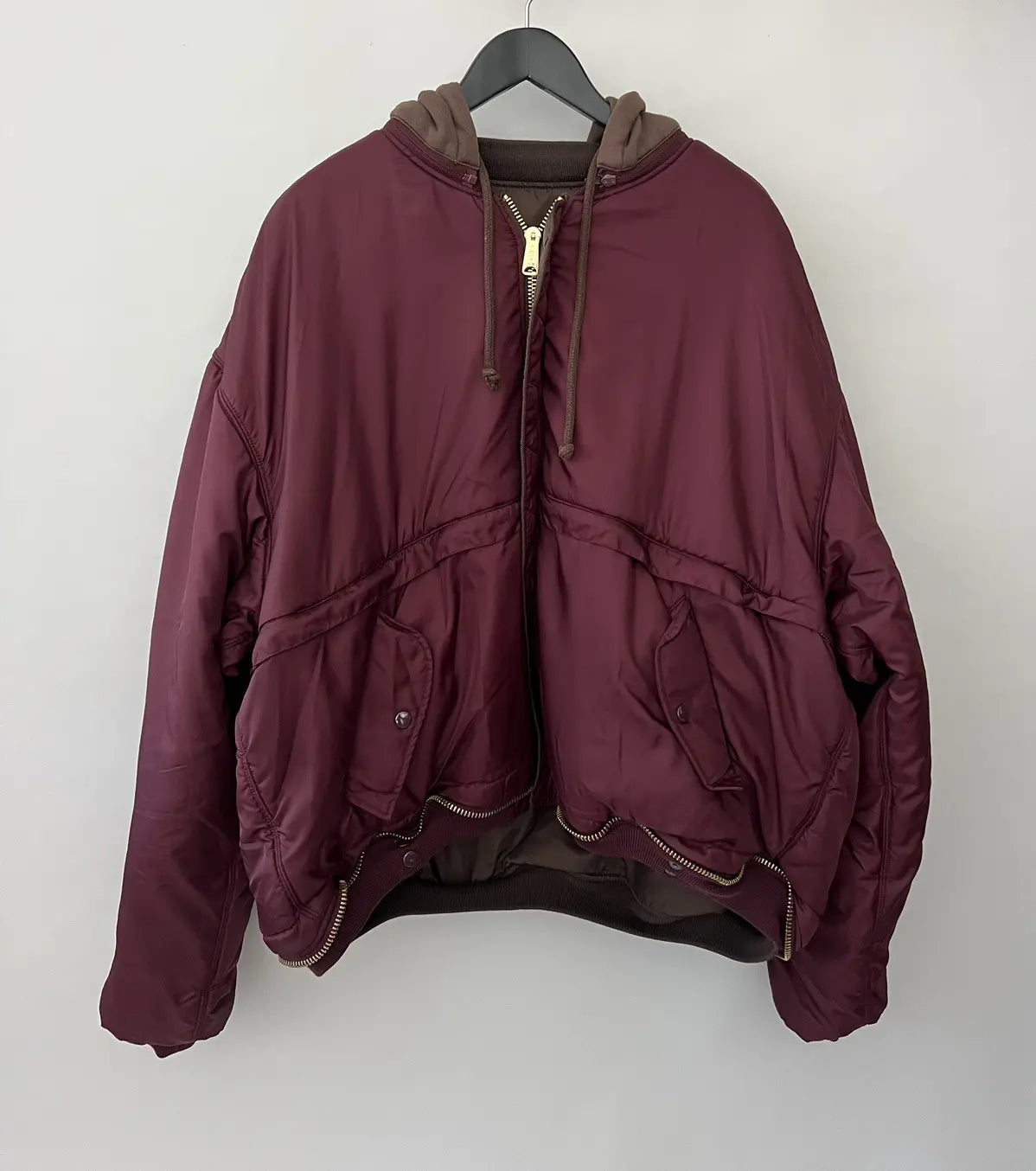 Vetements brown bomber jacket - Private property 