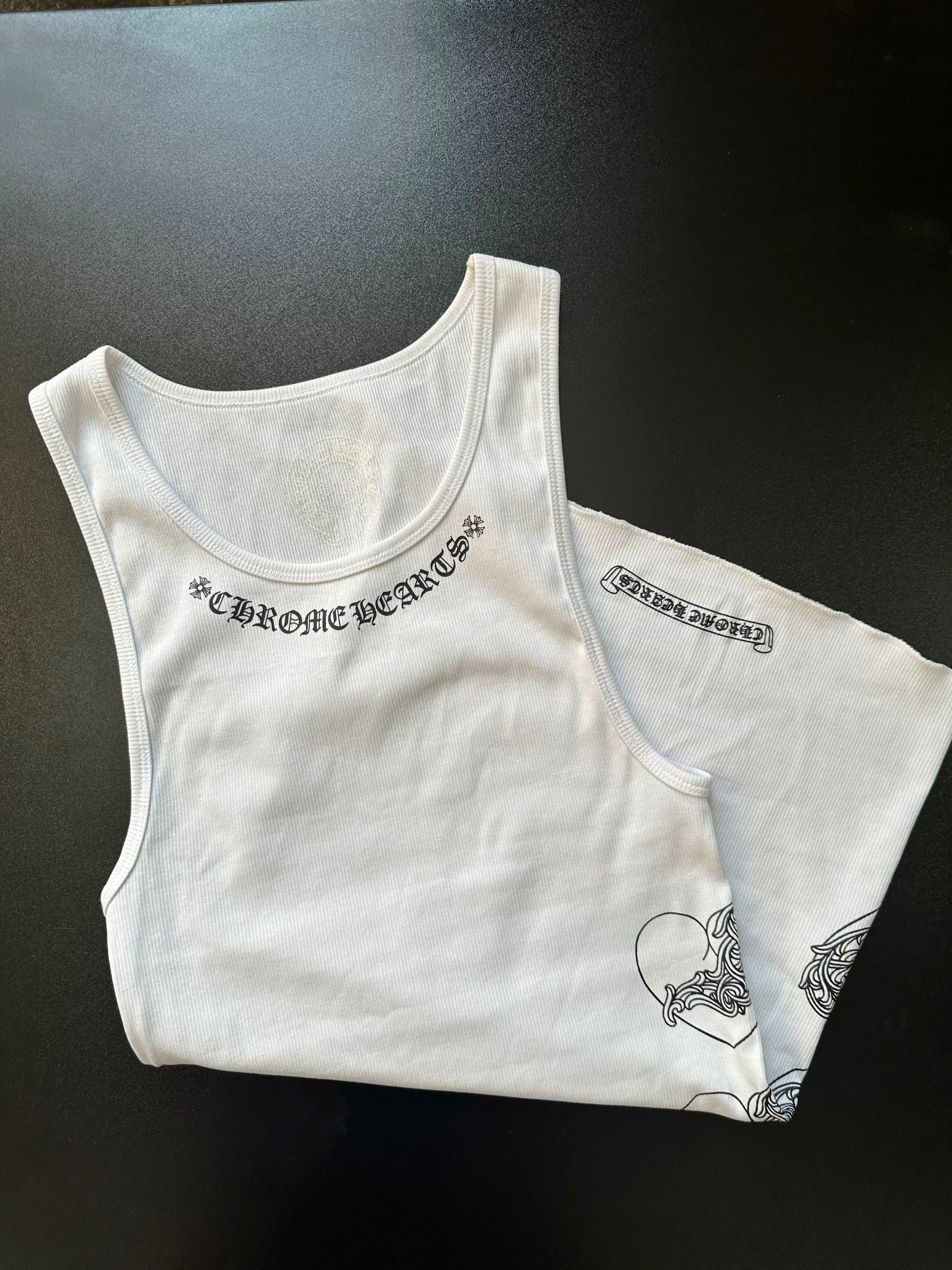Chrome hearts "love you "tank vest - Private property 