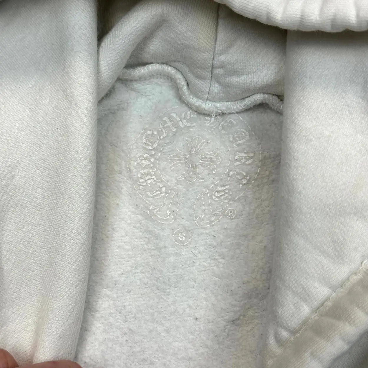 White  chrome hearts zip up - Private property 