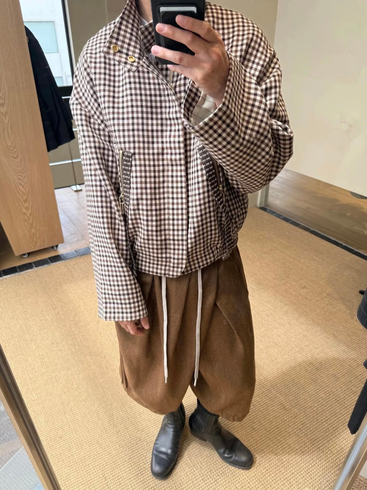 ARCHIVE CHECK JACKET - Private property 