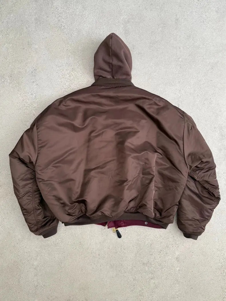 Vetements brown bomber jacket - Private property 