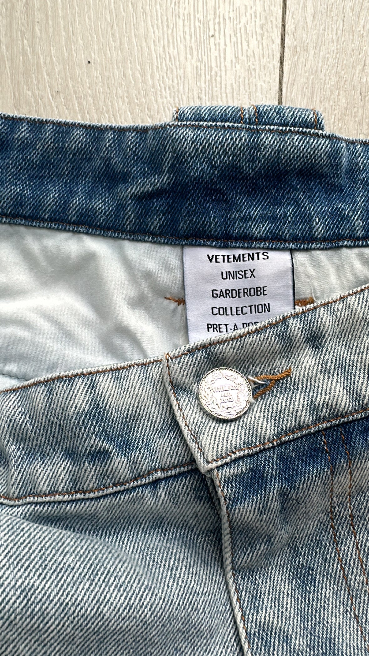 Vetements Transformer Baggy Jeans - Private property 