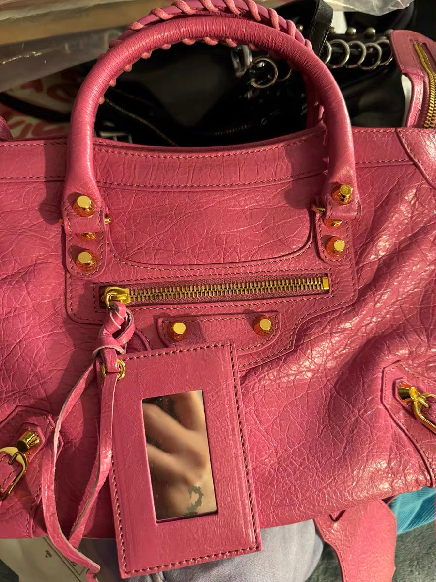 Balenciaga city leather stud bag - Private property 