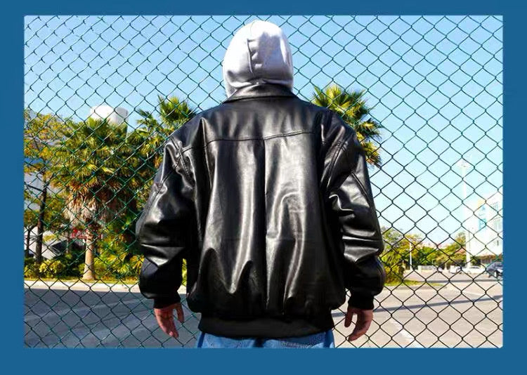 Vintage leather jacket - Private property 
