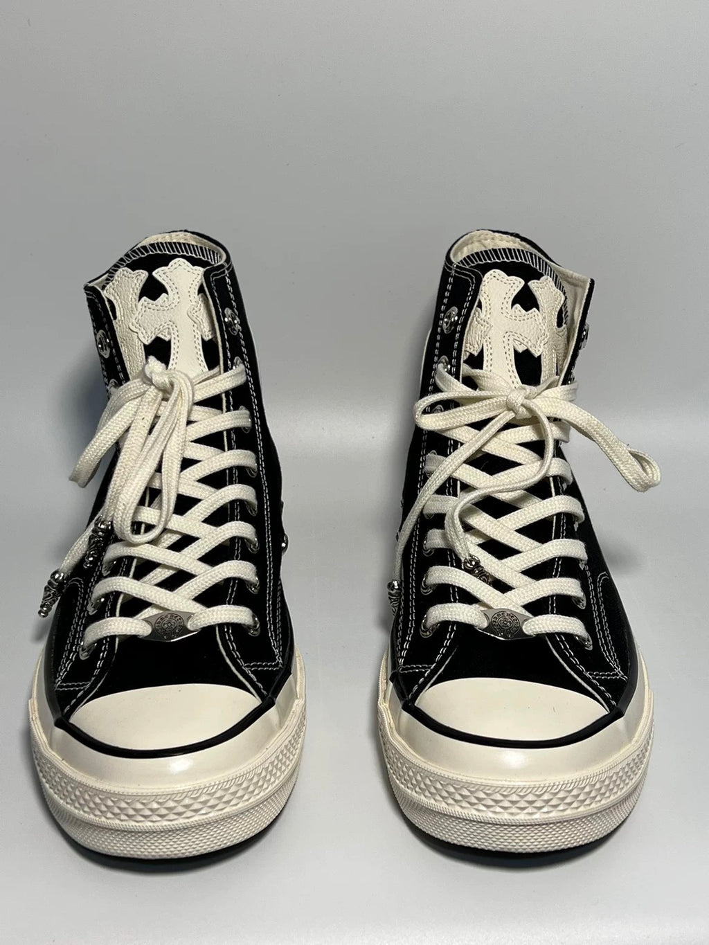 Chrome hearts black all stars converse - Private property 
