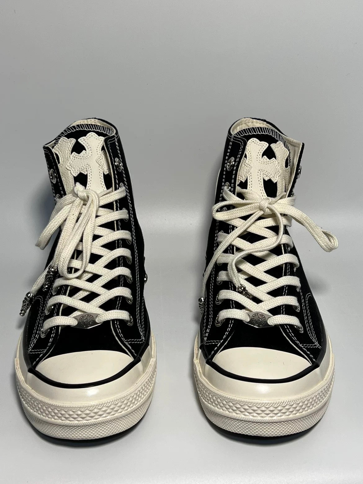 Chrome hearts black all stars converse - Private property 