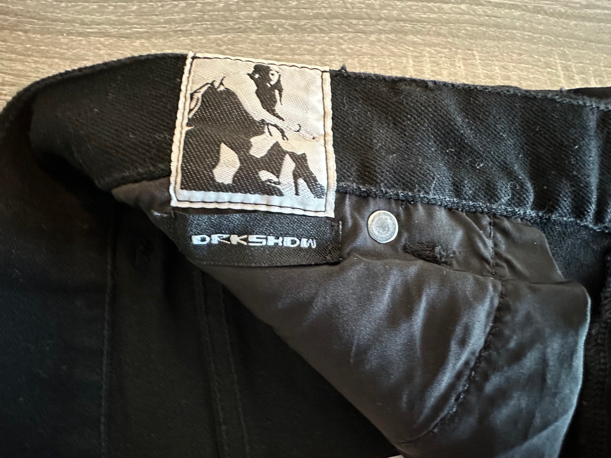 Rick Owen’s black flared jeans - Private property 