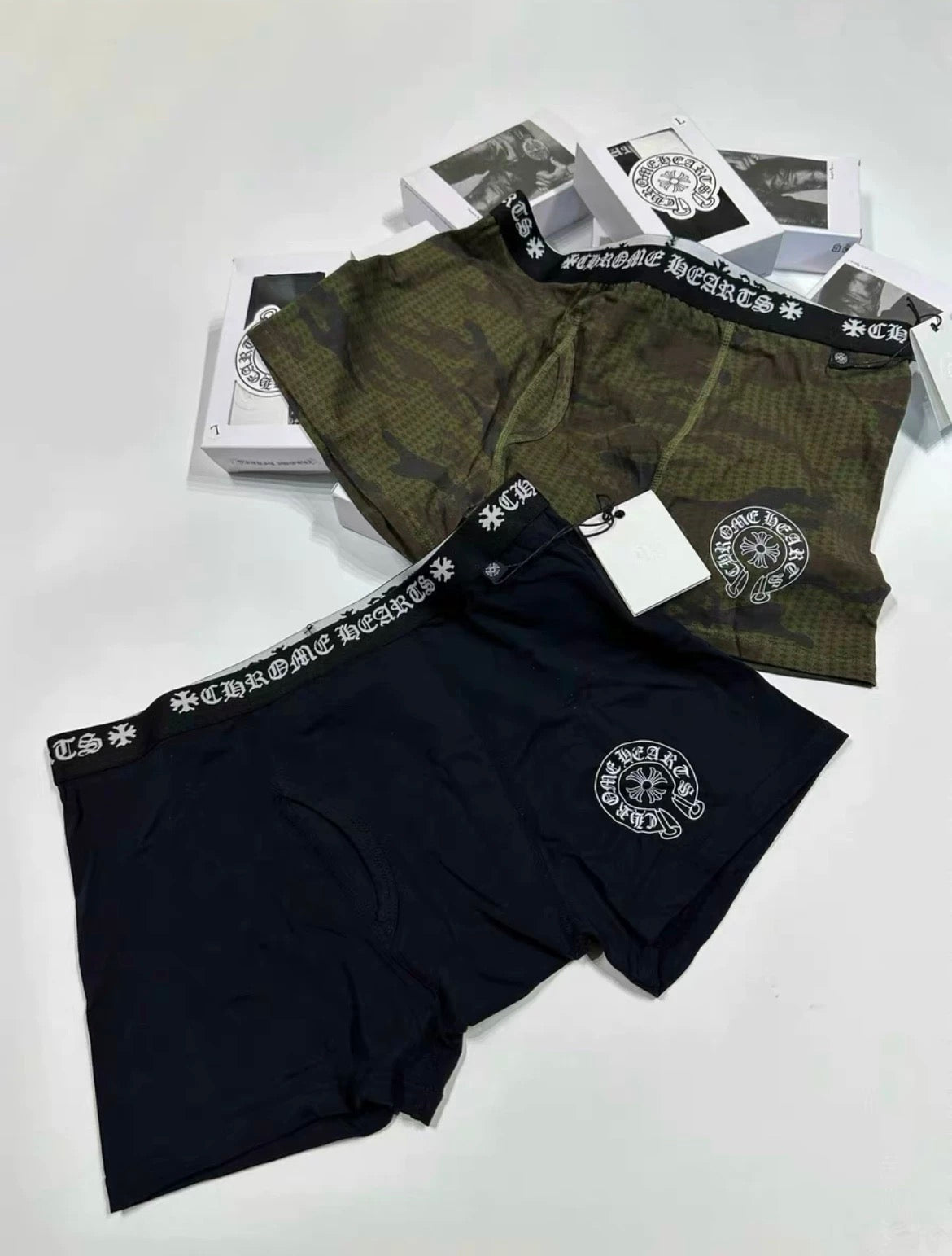 Chrome hearts black underwear briefs - Private property 