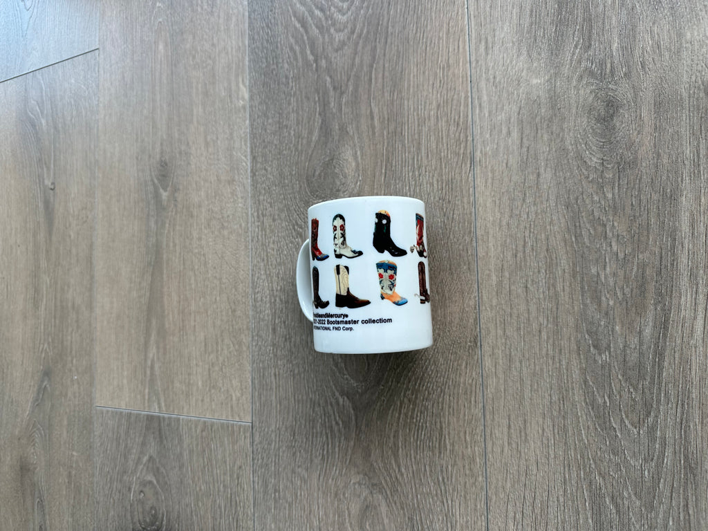 Vintage boots graph mug *limited only* - Private property 