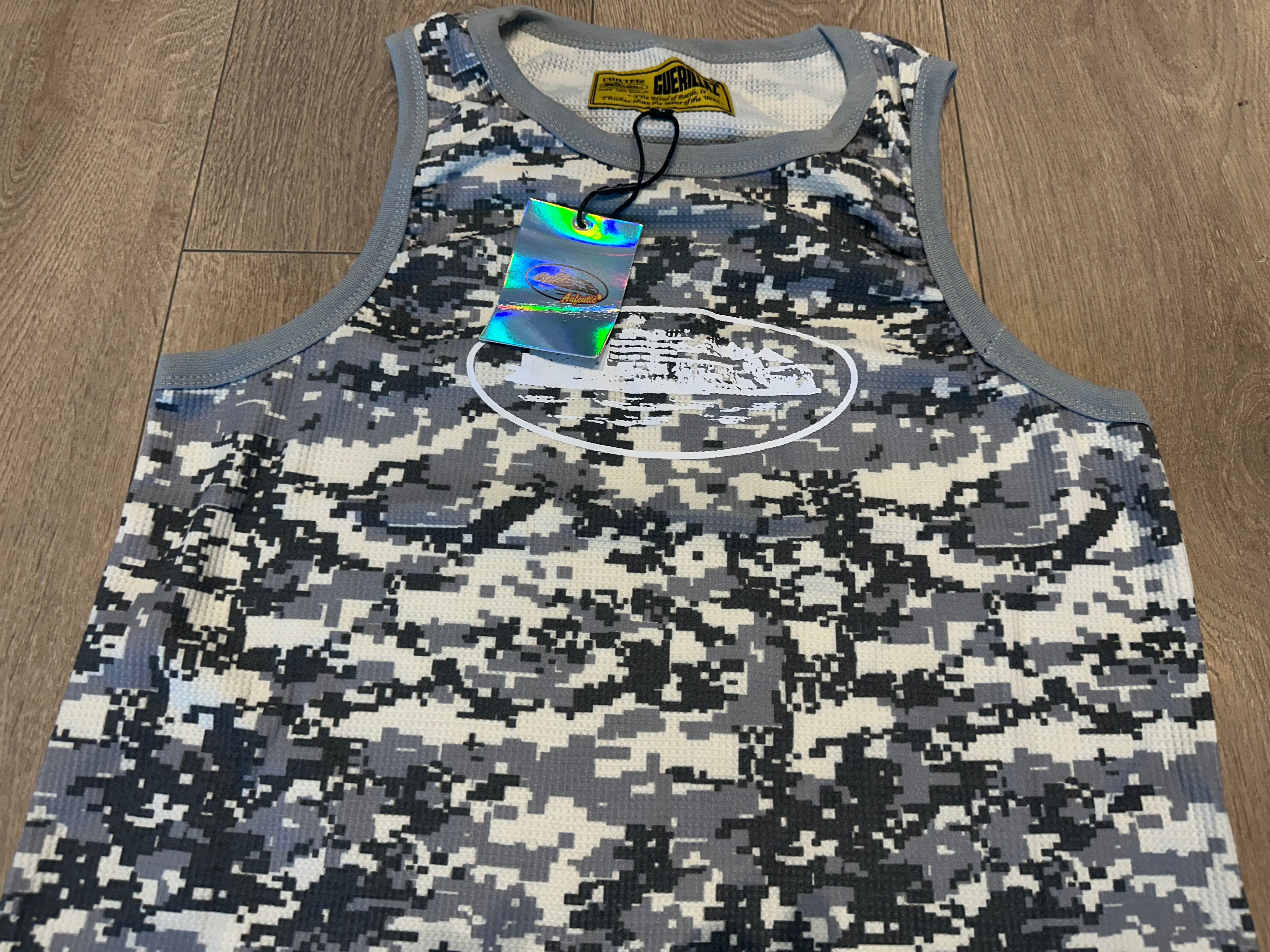 Corteiz grey camo tank - Private property 