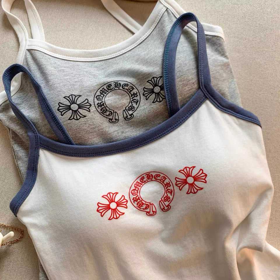 Chrome hearts crop tank top - Private property 