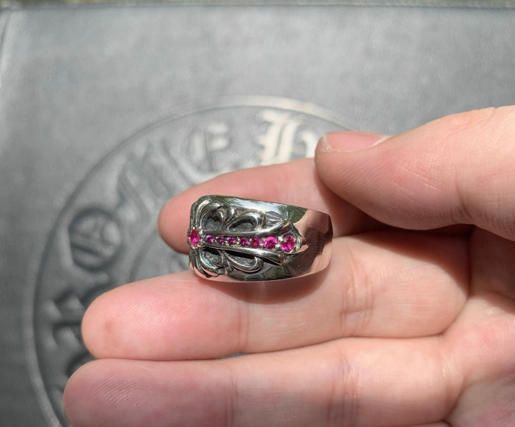 Chrome hearts rings with diamond gemstone - Private property 