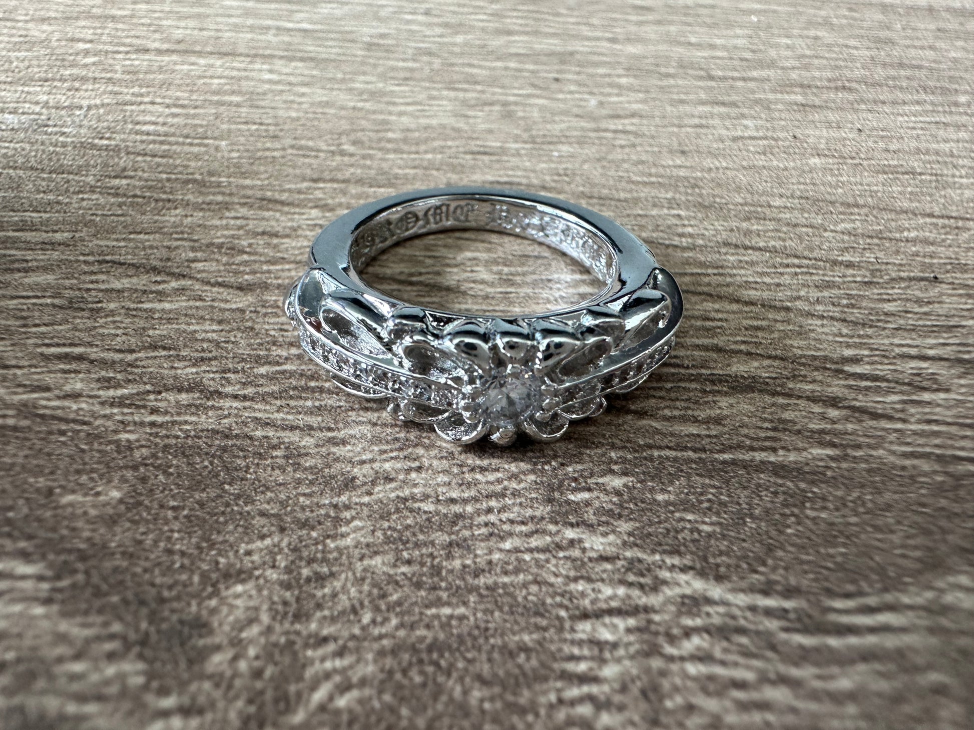Chrome hearts rings with diamond gemstone - Private property 