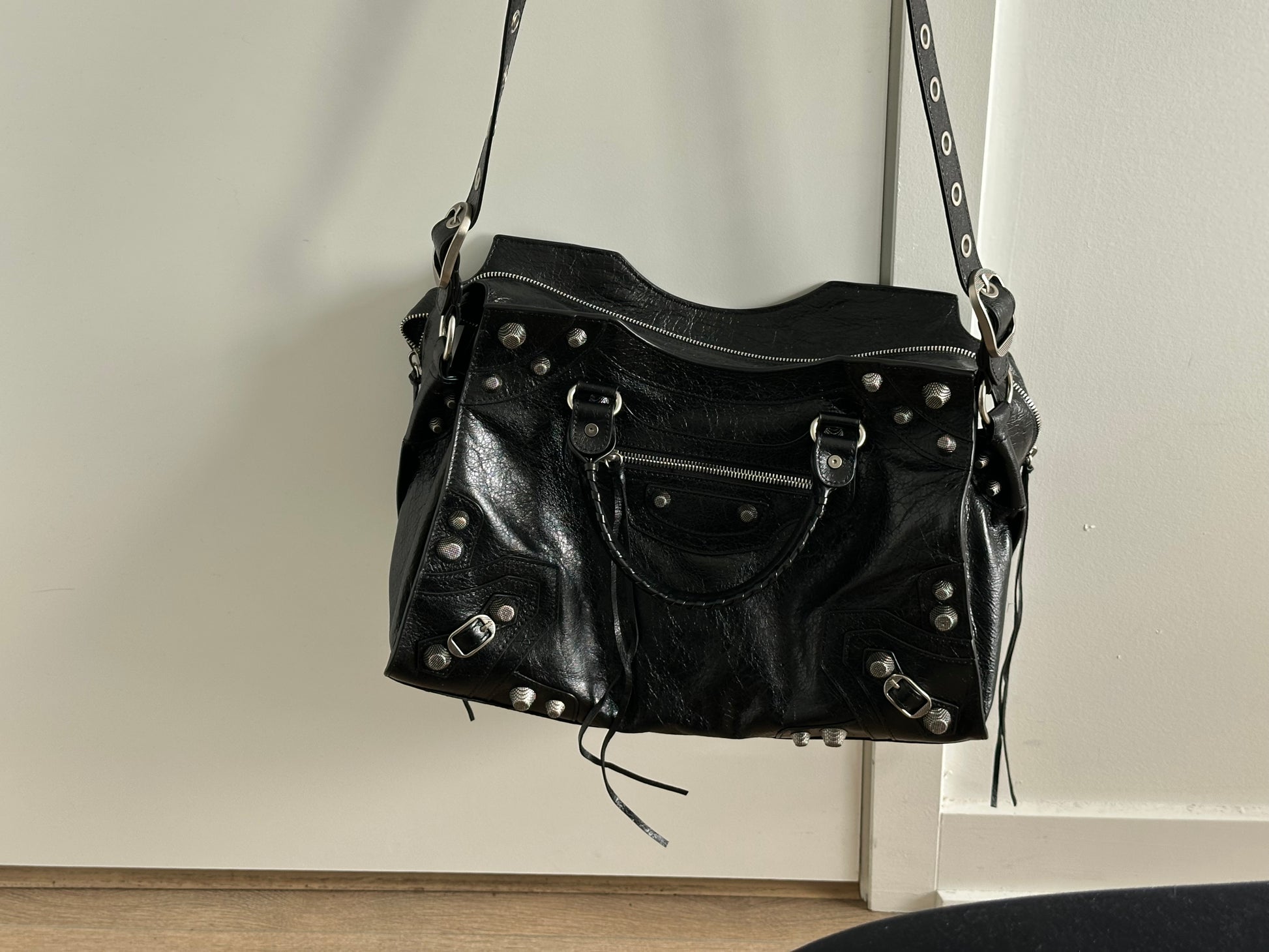 Balenciaga city le cargole stud bag - Private property 