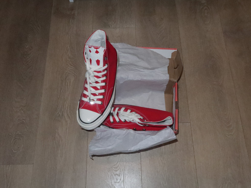 Chrome hearts red all stars converse - Private property 
