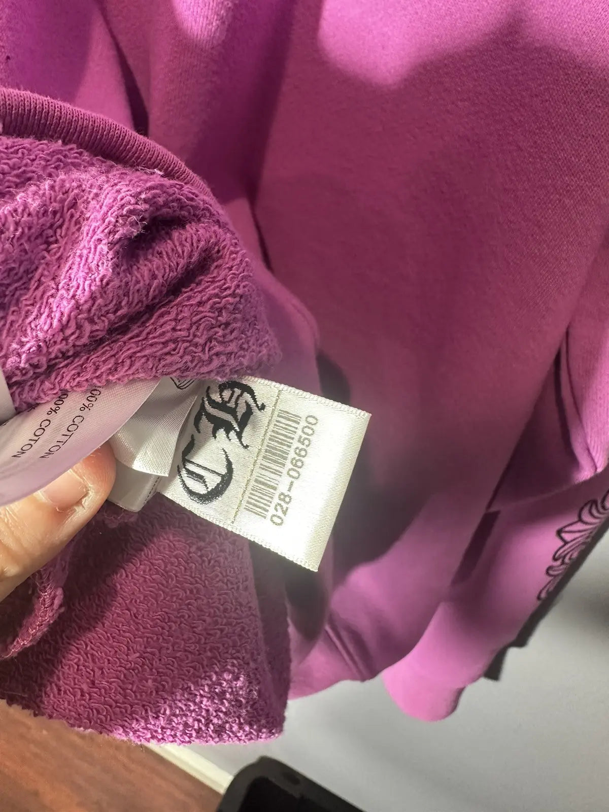 Pink chrome hearts crew neck - Private property 