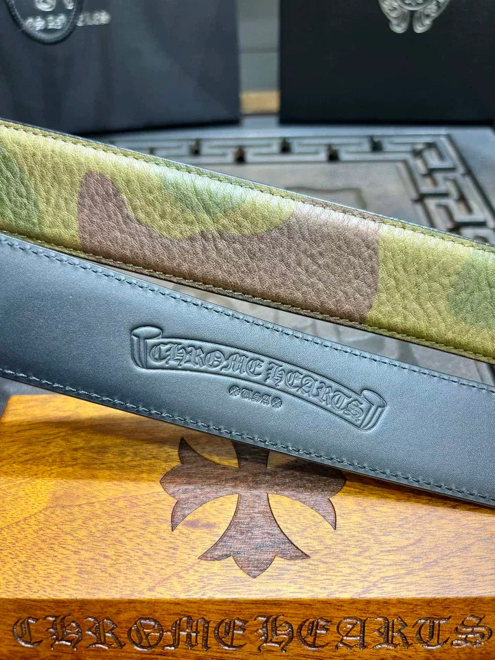 Chrome hearts camo belt - Private property 