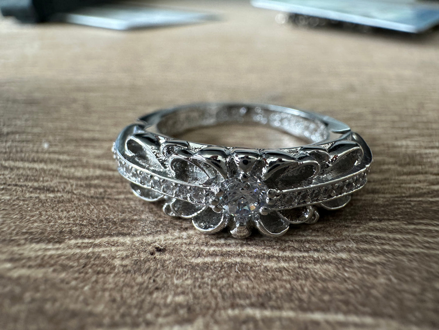 Chrome hearts rings with diamond gemstone - Private property 
