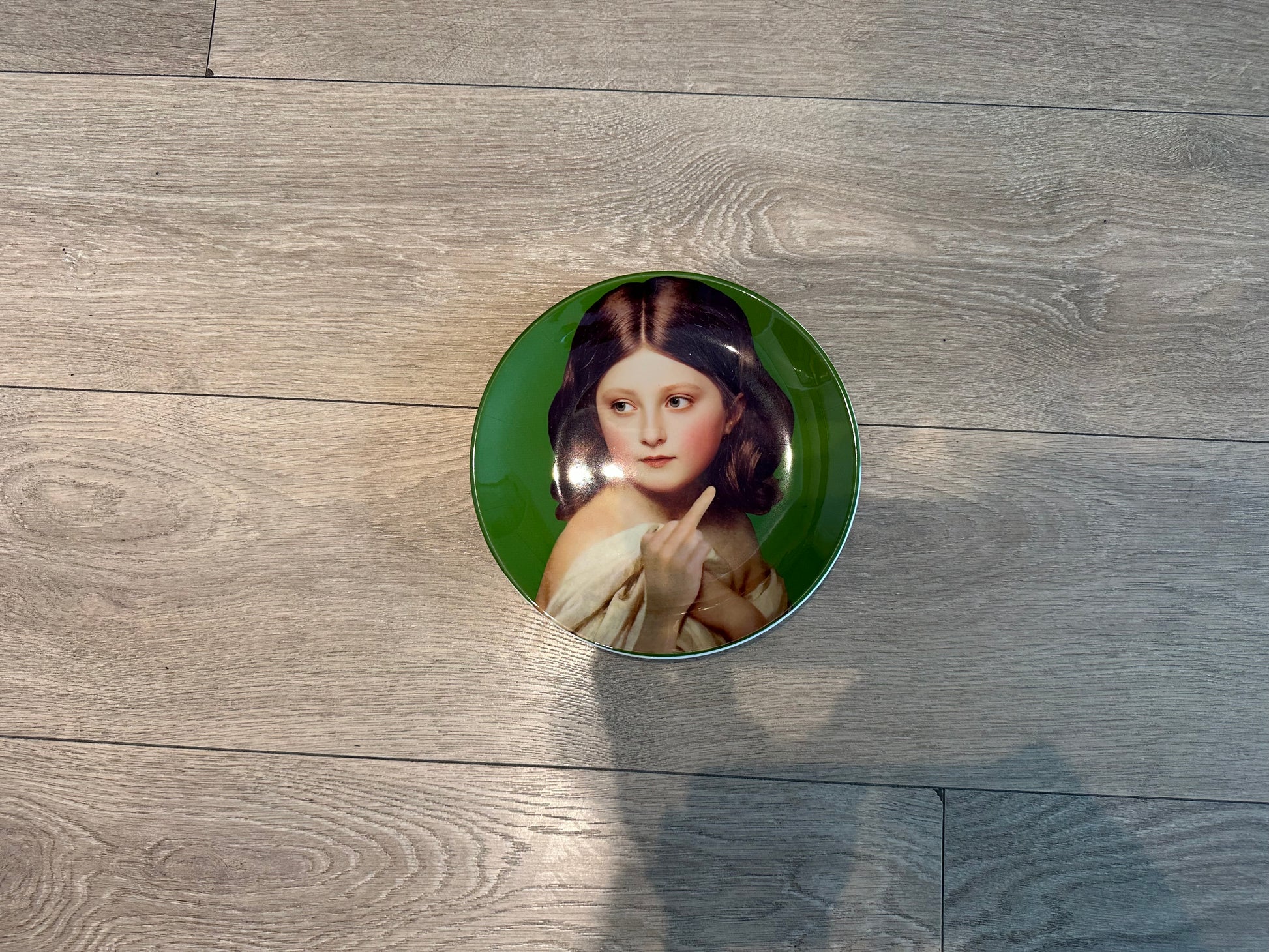 Vintage jun takahashi Decorative  Plate  Portrait Wall Art - Private property 