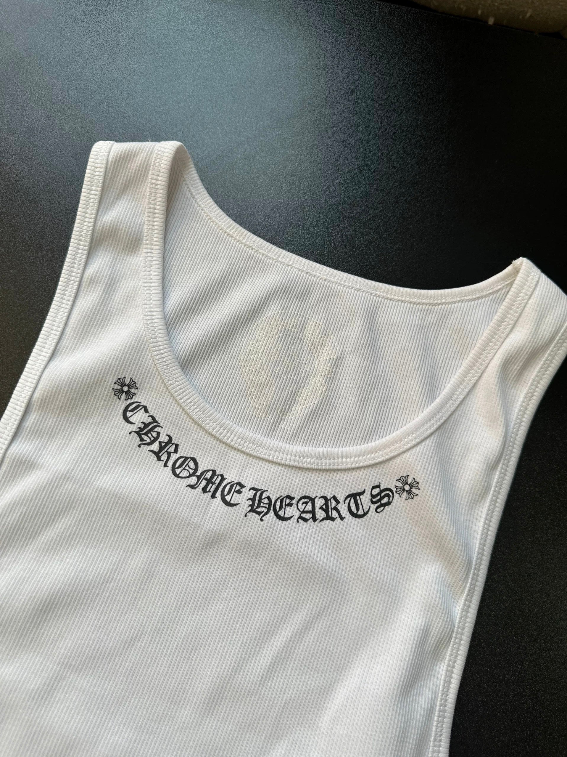 Chrome hearts "love you "tank vest - Private property 