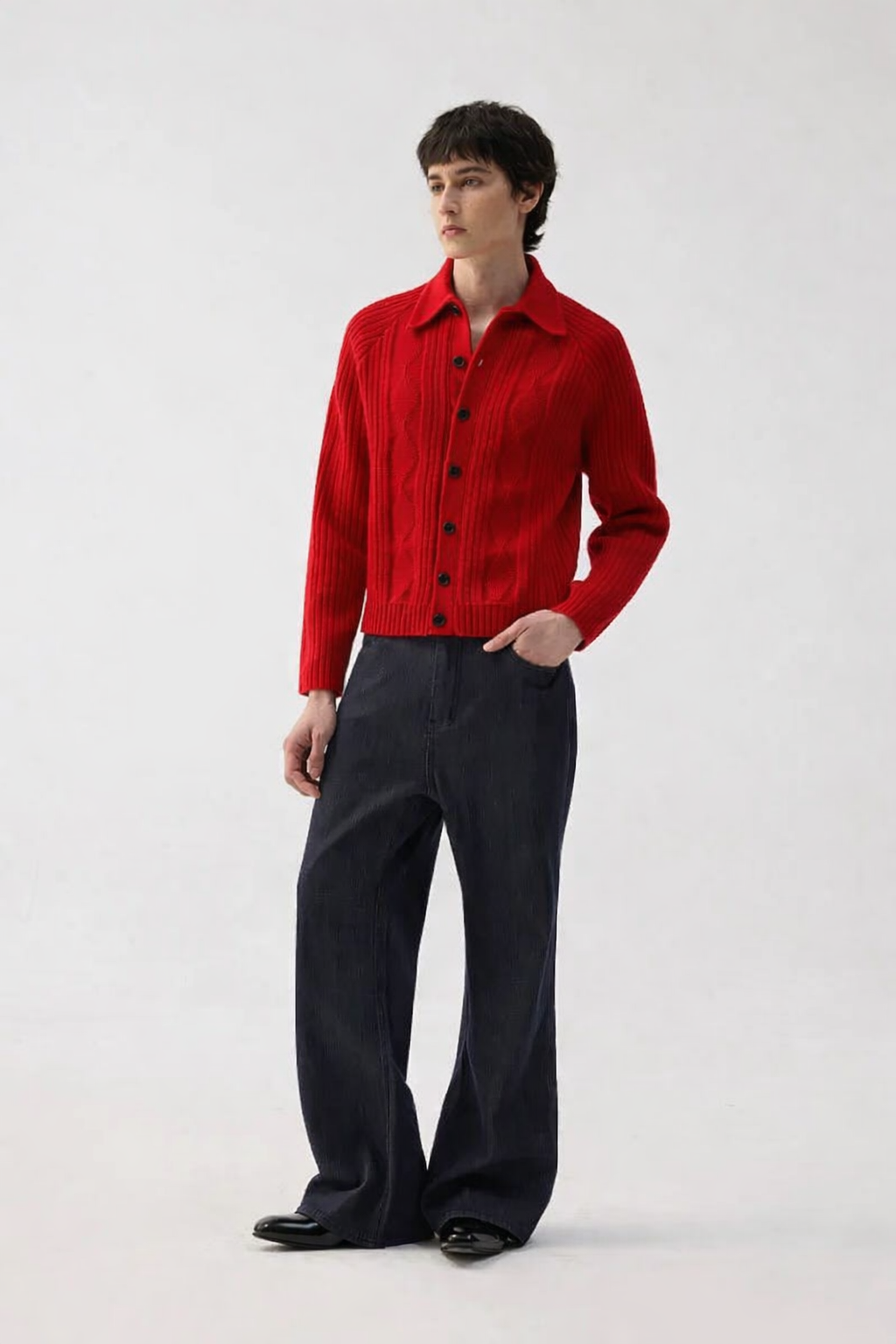 Atelier Ribbed Knit Jacket - Private property 